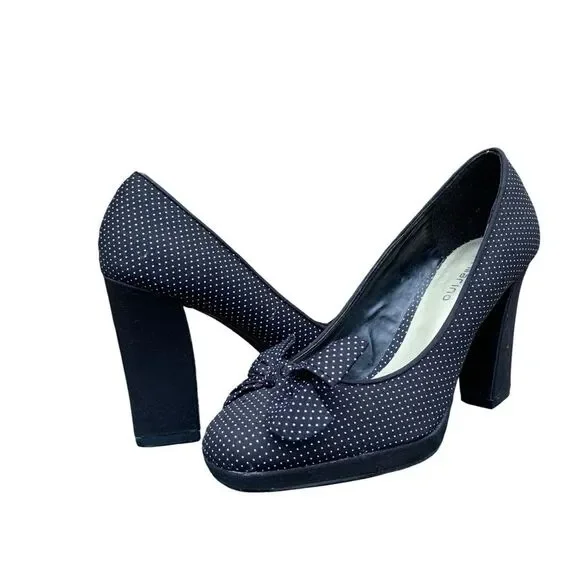 Polka Dot High Heels - Picture 7 of 13